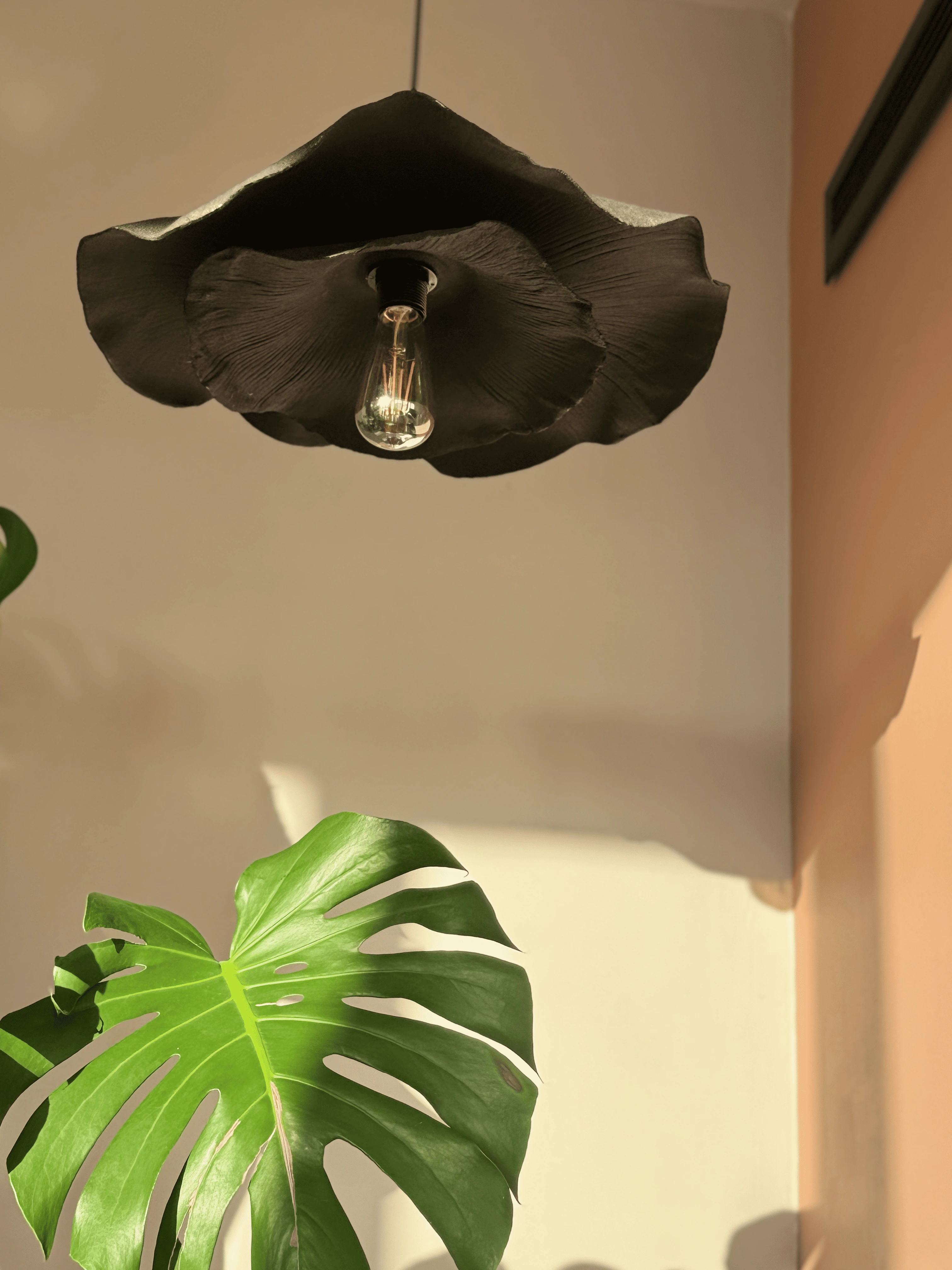 Modern Dark Avf Siyah İki Katlı Sarkıt Avize